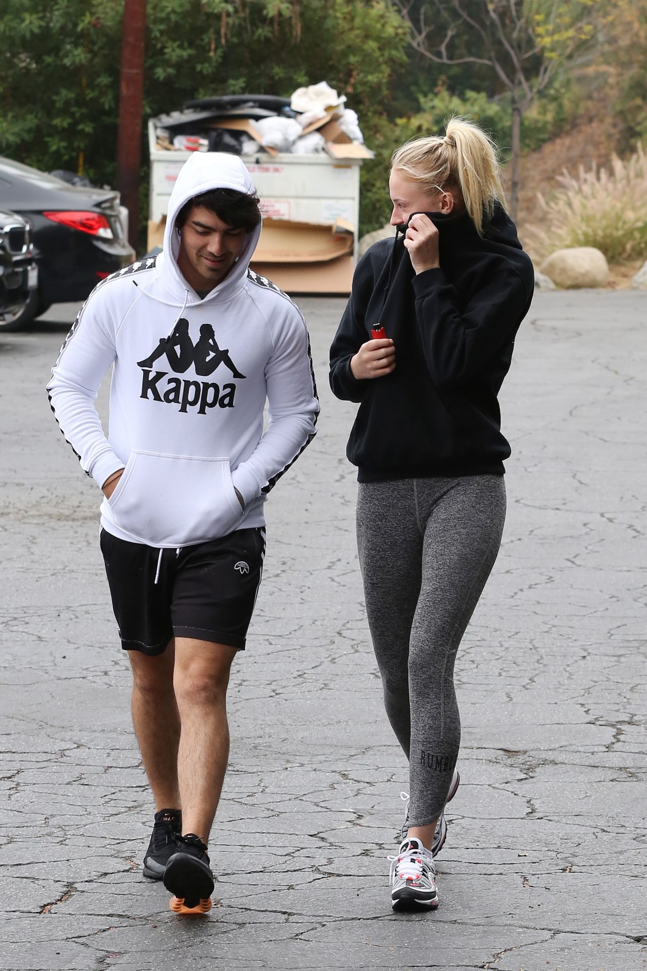 Sophie Turner and Joe Jonas - Morning Work Out Session in LA 09/26