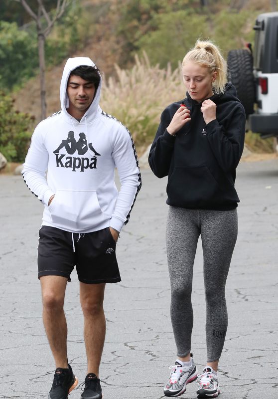 Sophie Turner and Joe Jonas - Morning Work Out Session in LA 09/26/2018