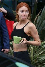 Stacey Dooley - Leaving Hotel in London 09/22/2018