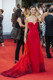 Sveva Alviti – 2018 Venice Film Festival Opening Ceremony and “First Man” Red Carpet