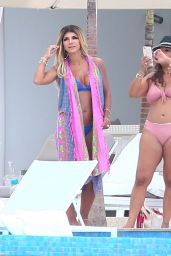 Teresa Giudice in Bikini in Cabo 08/31/2018