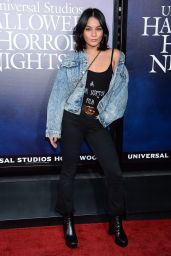 Vanessa Hudgens – Universal Studios “Halloween Horror Nights” in Hollywood 09/14/2018