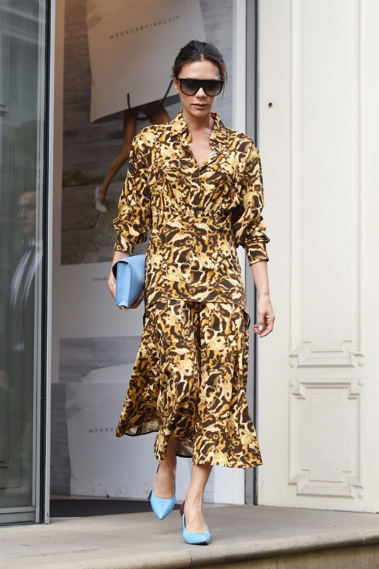 Victoria Beckham - Leaving Her Flagship Store in Mayfair 09/18/2018 ...