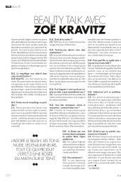 Zoe Kravitz - Elle France 09/14/2018 Issue