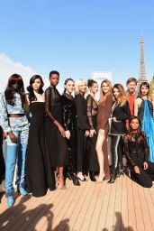 Aja Naomi King Walks L’Oreal Fashion Show in Paris 09/30/2018