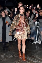 Alicia Vikander Arrives at Louis Vuitton Fashion Show in Paris 10/02/2018