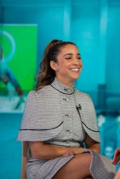 Aly Raisman Appeared on the Today Show in NYC 10/30/2018