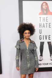 Amandla Stenberg – “The Hate You Give” Premiere in NY