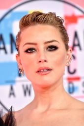 Amber Heard – 2018 American Music Awards in Los Angeles