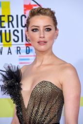 Amber Heard – 2018 American Music Awards in Los Angeles