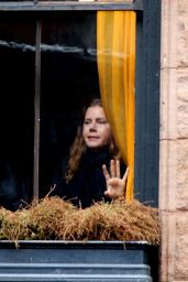 Amy Adams - "Woman in the Window"Movie Set in NYC 10/15/2018