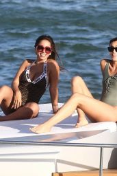 Anitta Isabela Rangel in Swimsuit on a Yacht in Miami 10/28/2018