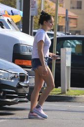 Ariel Winter in a Pair of Tiny Denim Shorts 10/22/2018