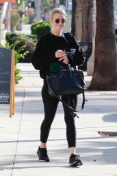 Ashlee Simpson - Leaving the Gym in Studio City 10/08/2018