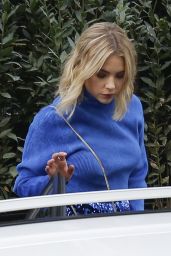 Ashley Benson - Leaving Her Hotel in Paris 10/13/2018