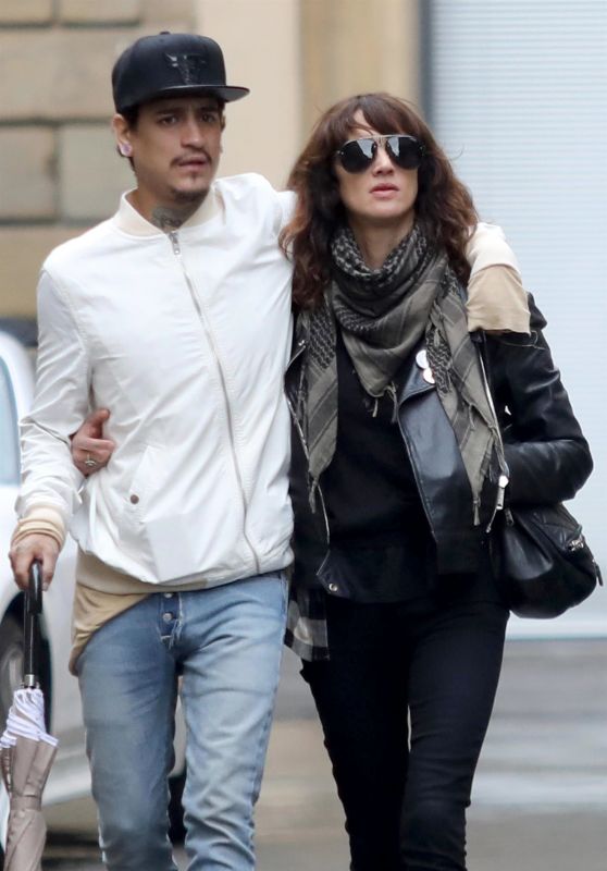 Asia Argento - Out in Florence 10/08/2018