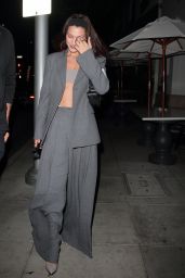 Bella Hadid - Leaving Madeo Restaurant in Beverly Hills 10/20/2018