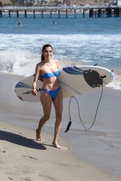 Blanca Blanco in Bikini at the Beach in Malibu 10/15/2018