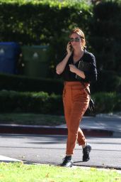 Brittany Snow Casual Style 10/24/2018
