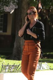 Brittany Snow Casual Style 10/24/2018