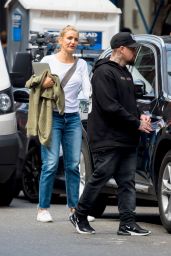 Cameron Diaz and Benji Madden in NYC 09/30/2018