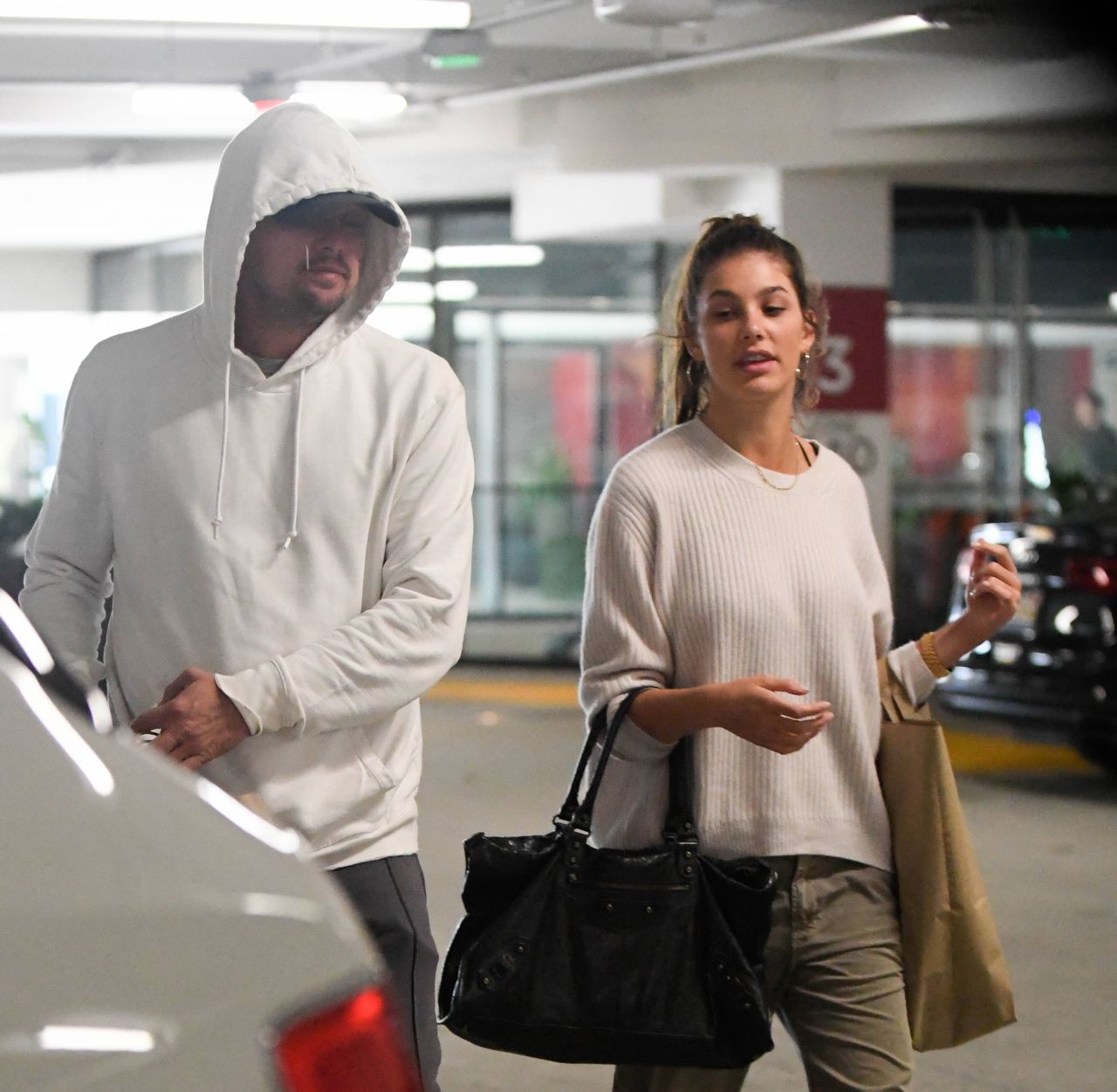 Camila Morrone and Leonardo DiCaprio in Century City 10/16/20181280 x 1251