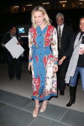 Carey Mulligan in a Gucci Dress - NYC 10/15/2018