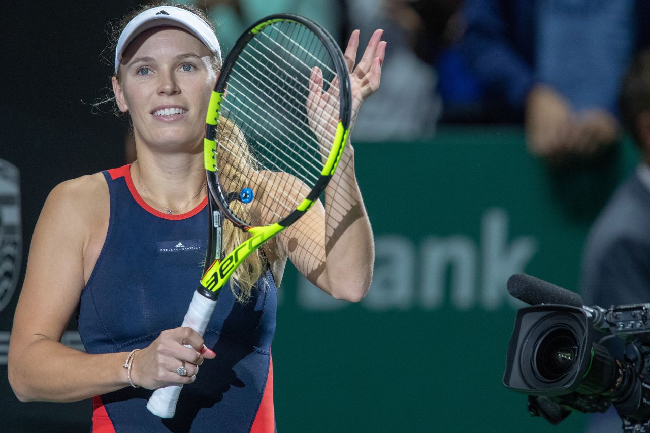 Caroline Wozniacki - 2018 BNP PARIBAS WTA Finals in Singapore 10/23