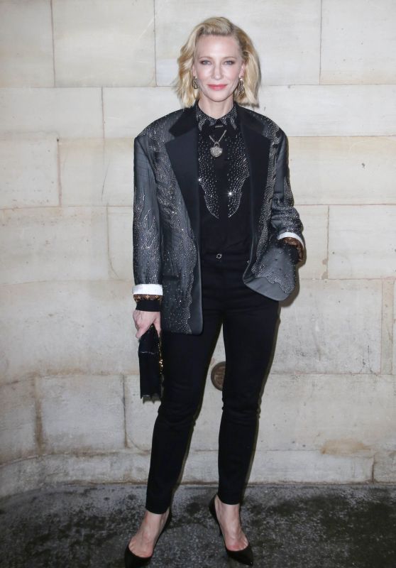 Cate Blanchett – Louis Vuitton Show, Paris Fashion Week 10/02/2018
