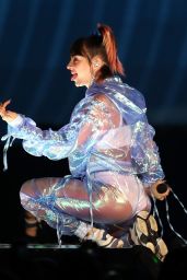 Charli XCX Performs on the Taylor Swift Reputation Tour in Perth