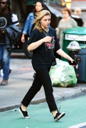 Chloe Moretz - Out in NY 10/11/2018