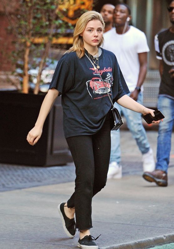 Chloe Moretz - Out in NY 10/11/2018