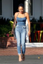Christina Milian and Matt Pokora stop by Fred Segal in West Hollywood 10/25/2018