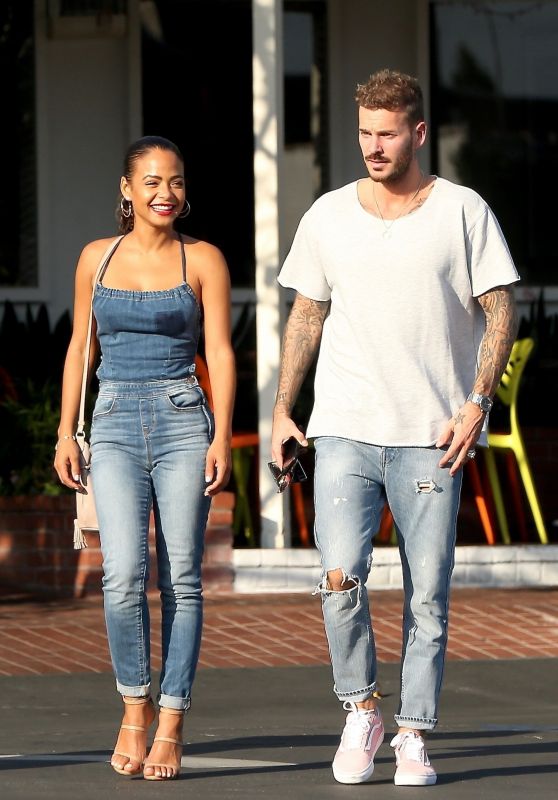 Christina Milian and Matt Pokora stop by Fred Segal in West Hollywood 10/25/2018