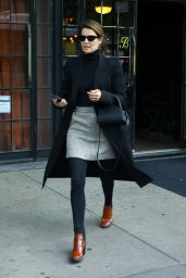 Cobie Smulders is Stylish Outside the Bowery Hotel in NYC 10/24/2018