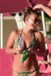 Coleen Rooney in Bikini on the Beach in Barbados 10/26/2018