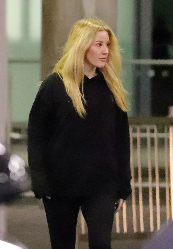 Ellie Goulding at Heathrow Airport in London 10/24/2018