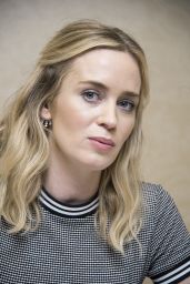 Emily Blunt - "A Quiet Place" Press Conference in Austin 