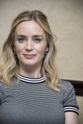 Emily Blunt - "A Quiet Place" Press Conference in Austin 