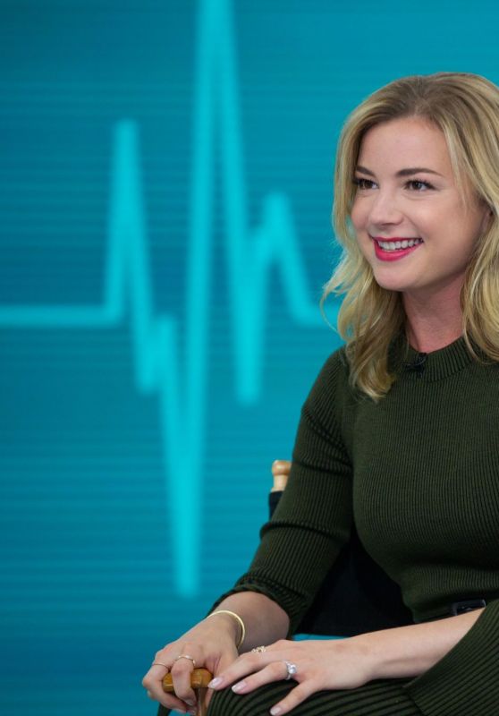 Emily VanCamp - Today Show in NYC 10/23/2018