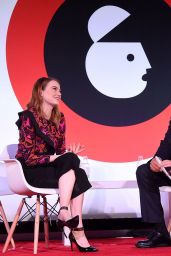 Emma Stone - Great Minds Think Unalike: A Conversation With Emma Stone And Dr. Harold S. Koplewicz in NYC