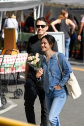 Emmy Rossum - Shopping at the Farmers Market in Beverly Hills 10/07