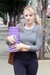 Evanna Lynch in Leggings - Leaving Dance Practice in LA 10/06/2018