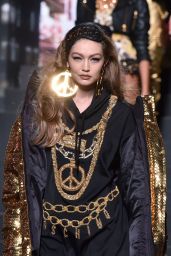 Gigi Hadid - Moschino x H&M Fashion Show in NYC 10/24/2018