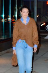 Gigi Hadid Night Out Style - NYC 10/01/2018