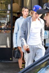 Hailey Baldwin and Justin Bieber - Breakfast at Joans on Third in LA 10/04/2018