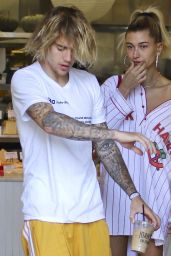 Hailey Baldwin and Justin Bieber Out in West Hollywood 10/12/2018
