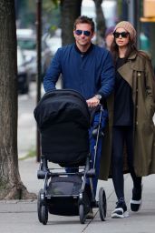 Irina Shayk and Bradley Cooper in New York 10/20/2018