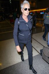 Jamie Lee Curtis at Los Angeles International Airport 10/21/2018
