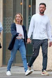 Jennifer Lawrence and Cooke Maroney in NYC 10/02/2018